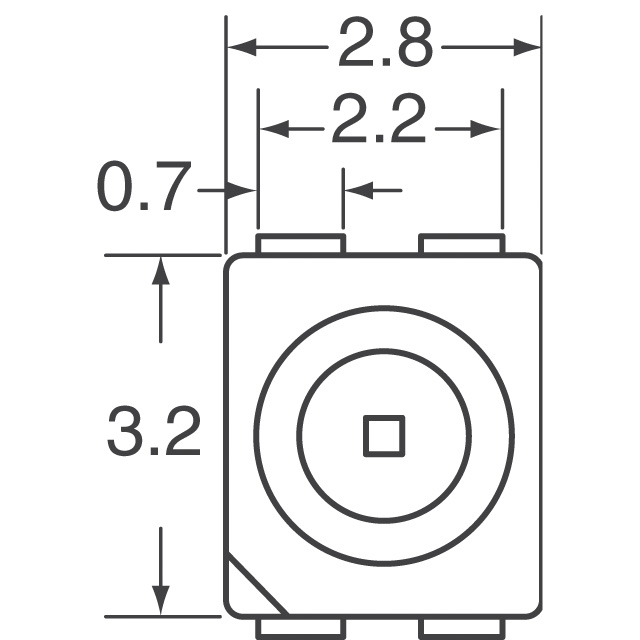 LS E67B-S2U1-1-1-50-R18-Z OSRAM Opto (ams OSRAM)  Indication LED - Discrète